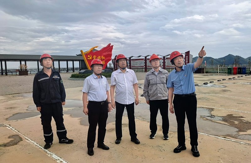 杜平到富平公司督導檢查環保和安全工作